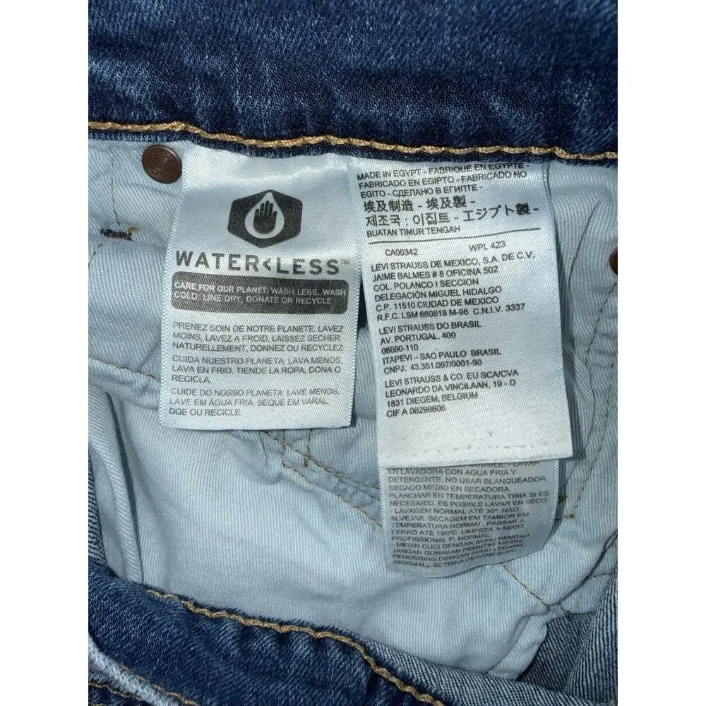 Levi's 541 Athletic Taper Jeans Men's 33x32 Stretch Medium Wash Denim